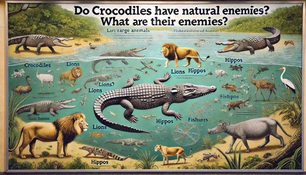 Do Crocodiles Have Natural Enemies? What Are Their Enemies?