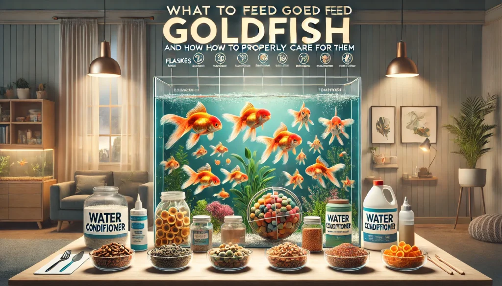 What to Feed Goldfish and How to Properly Care for Them