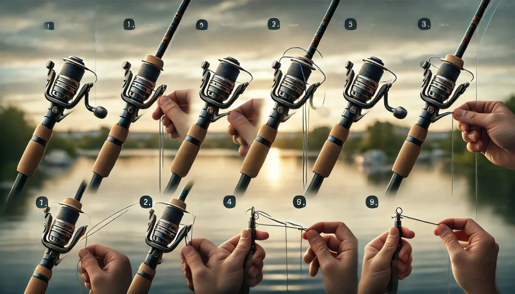 How to Tie the Tip of a Fishing Rod