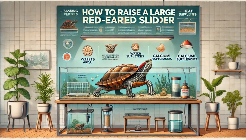 How to Raise a Large Red-eared Slider