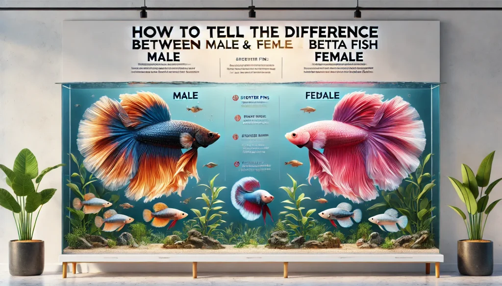 How to Tell the Difference Between Male and Female Betta Fish