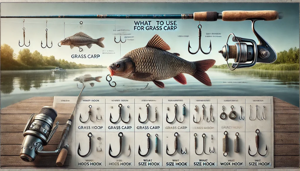 What Hook to Use for Grass Carp and What Size Hook