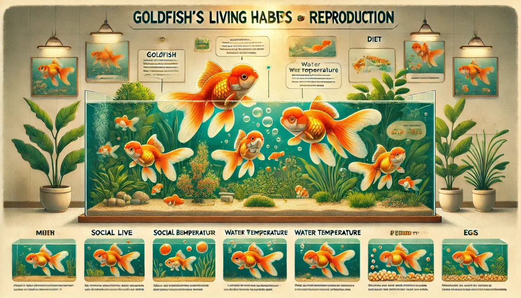 Goldfish's Living Habits and Reproduction