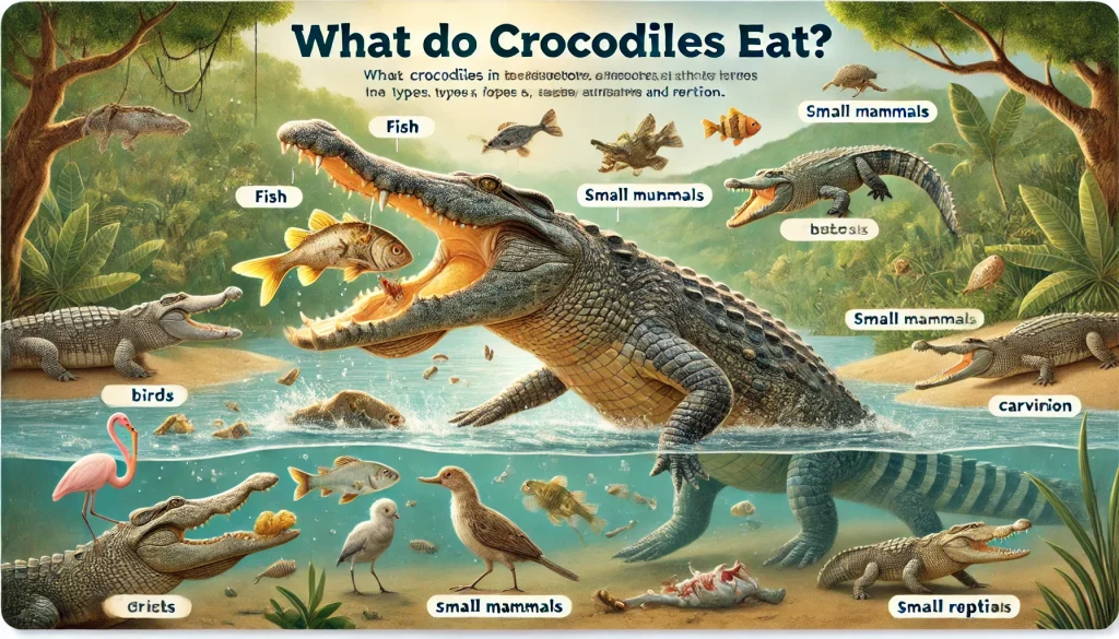 What Do Crocodiles Eat?