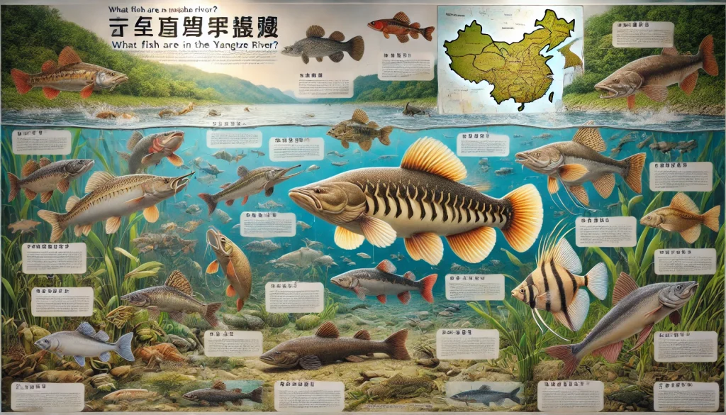 What fish are in the Yangtze River? How many species of fish are there in the Yangtze River?