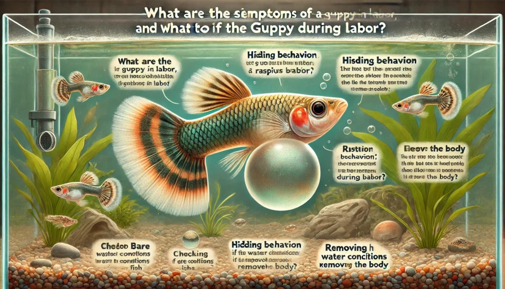 What Are the Symptoms of a Guppy in Labor, and What to Do if the Guppy Dies During Labor