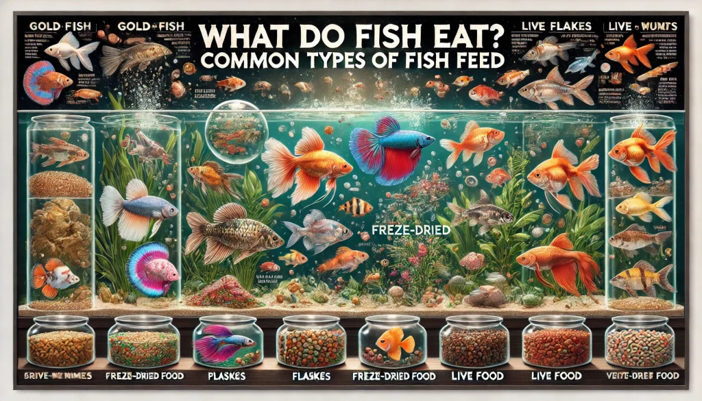 What Do Fish Eat? Common Types of Fish Feed