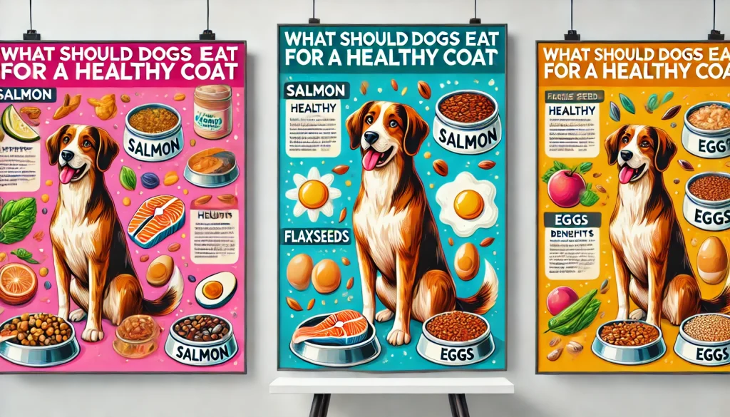 What Should Dogs Eat for a Healthy Coat