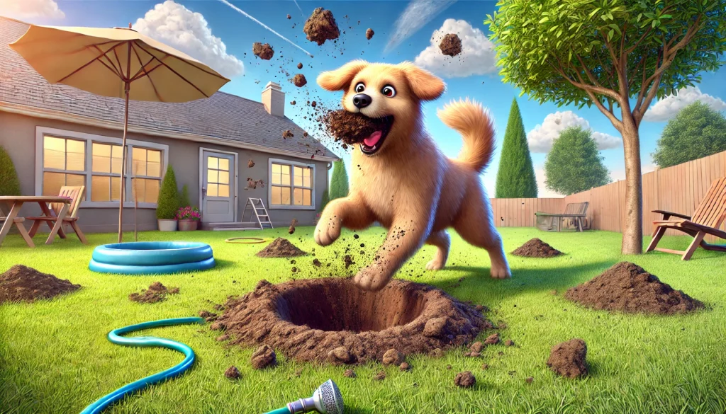 What Does It Mean When a Dog Digs Holes?