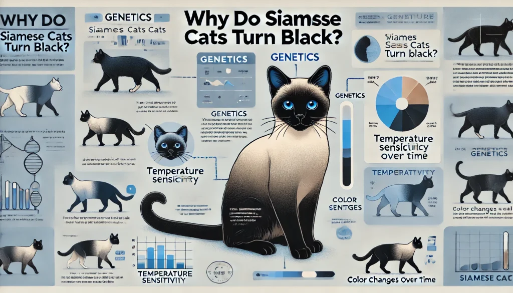 Why Do Siamese Cats Turn Black?